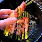 Air Fryer Bacon Wrapped Asparagus