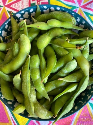 microwave edamame