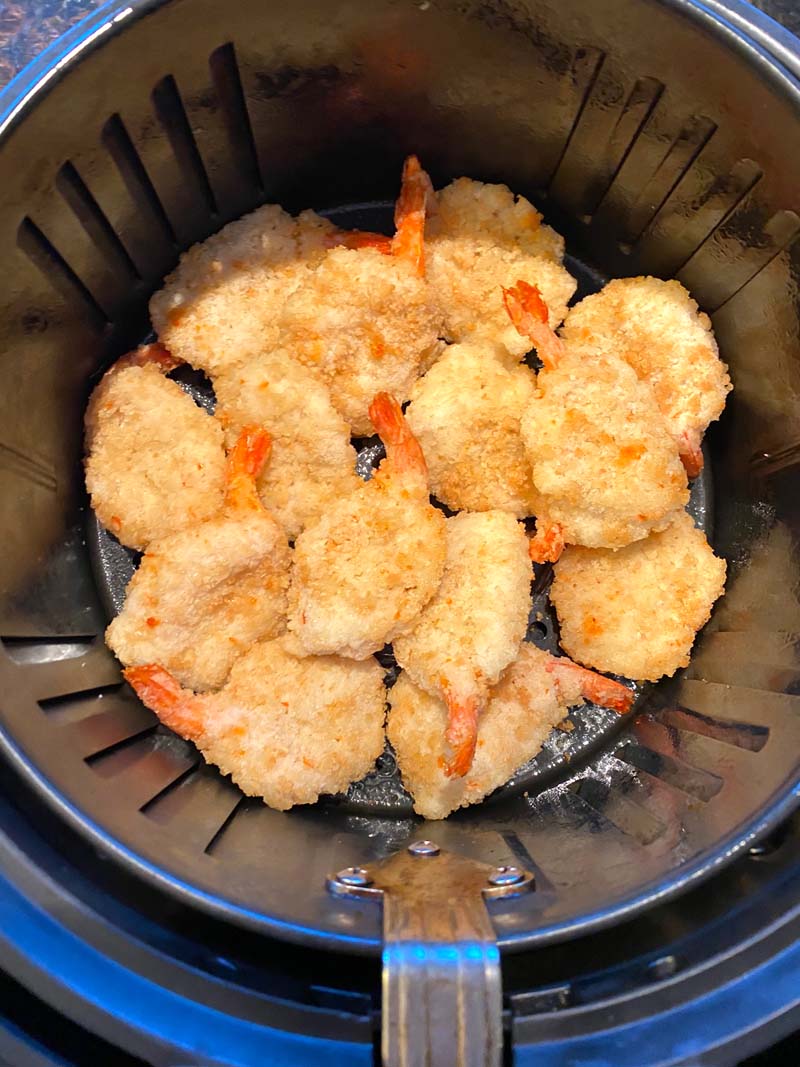 Air Fryer Frozen Breaded Shrimp Melanie Cooks