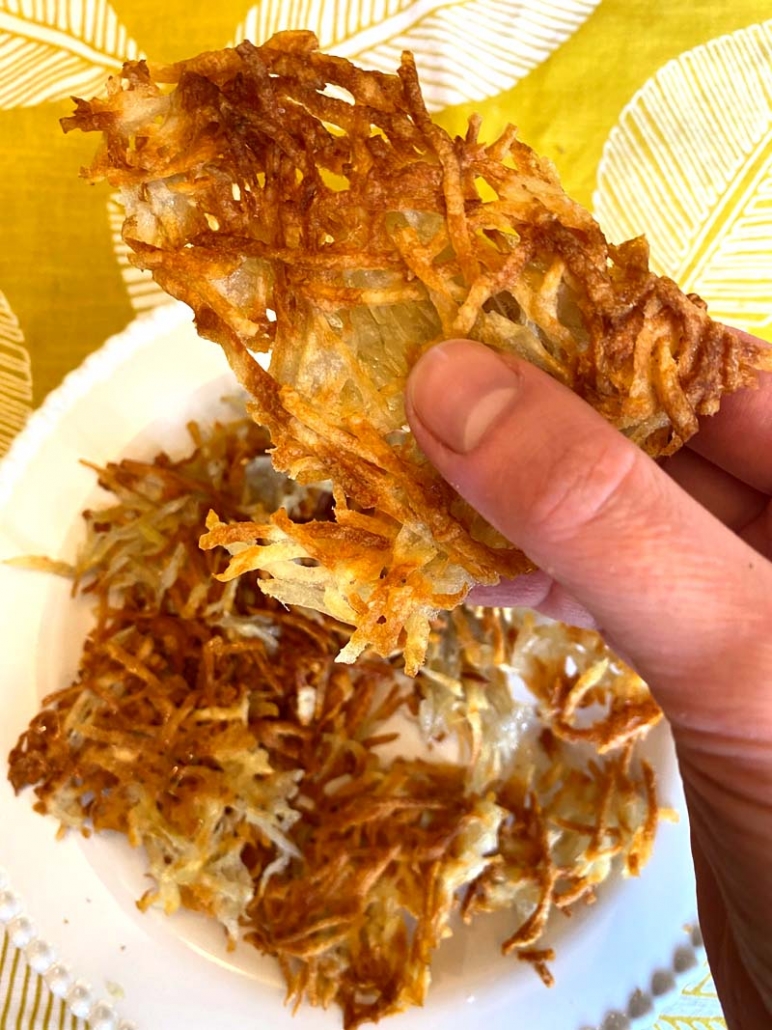 crispy homemade hashbrowns