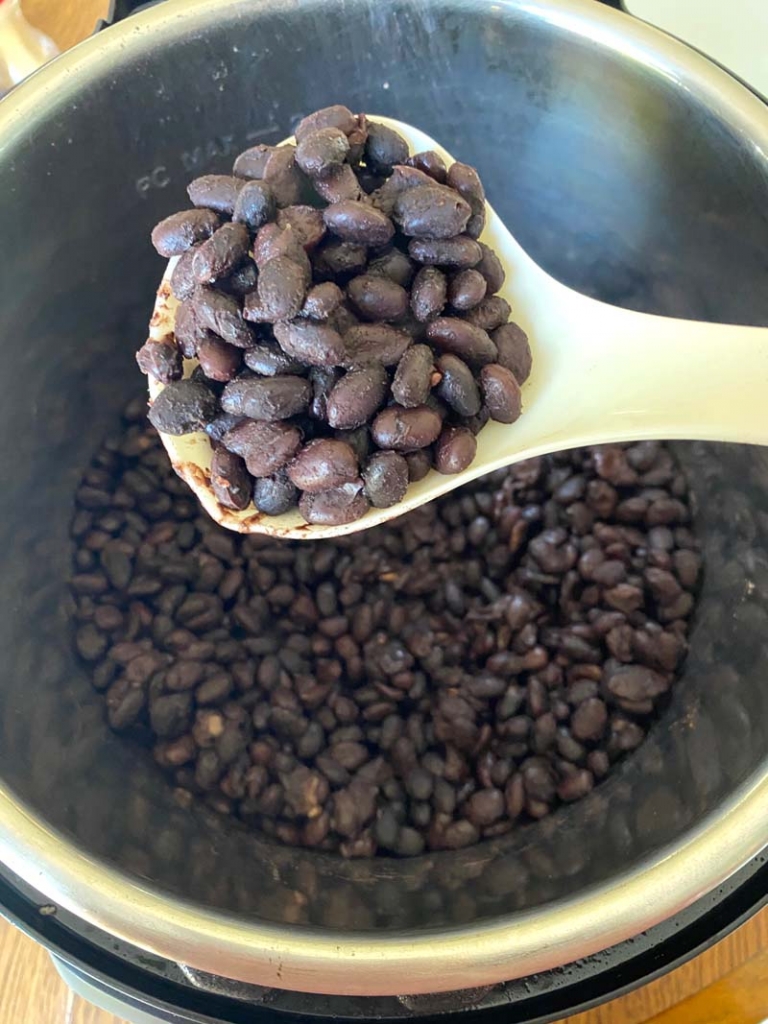 Instant Pot Black Beans No Soak