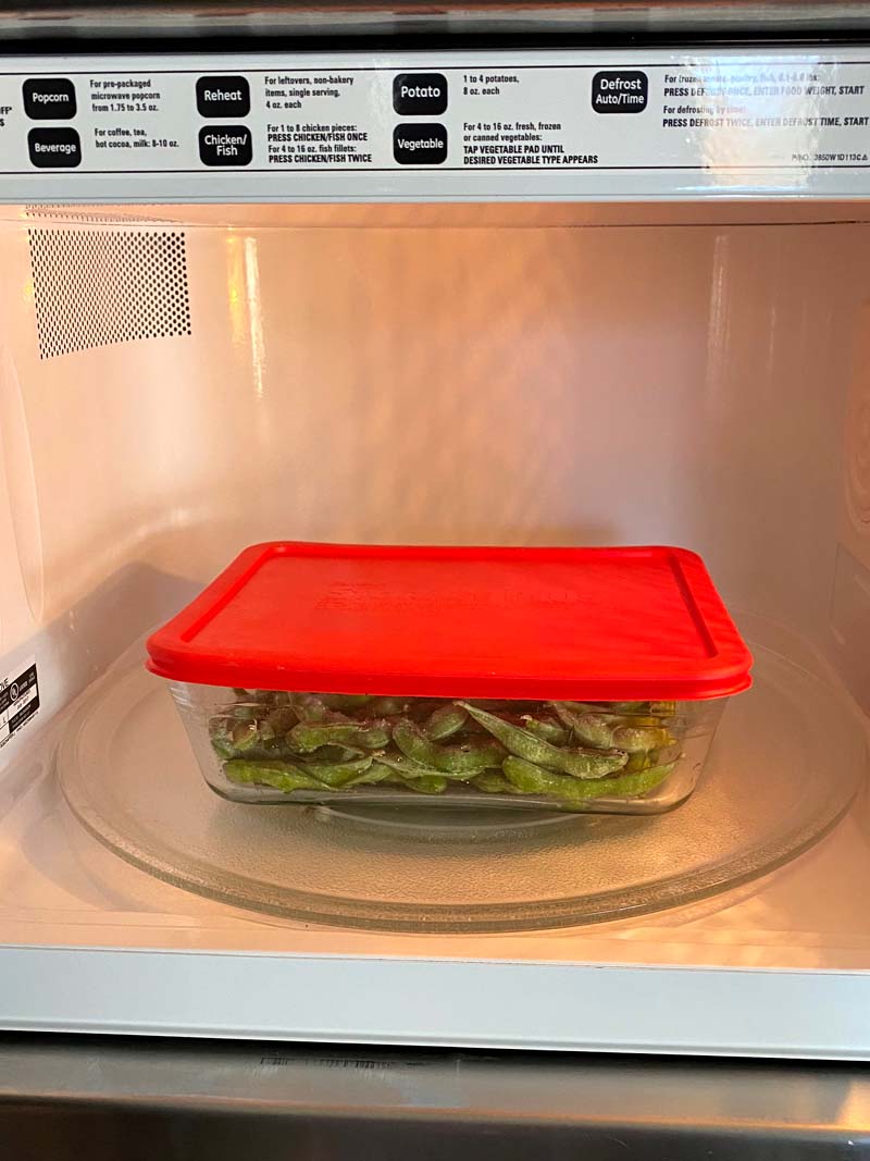 How To Cook Frozen Edamame In The Microwave Melanie Cooks