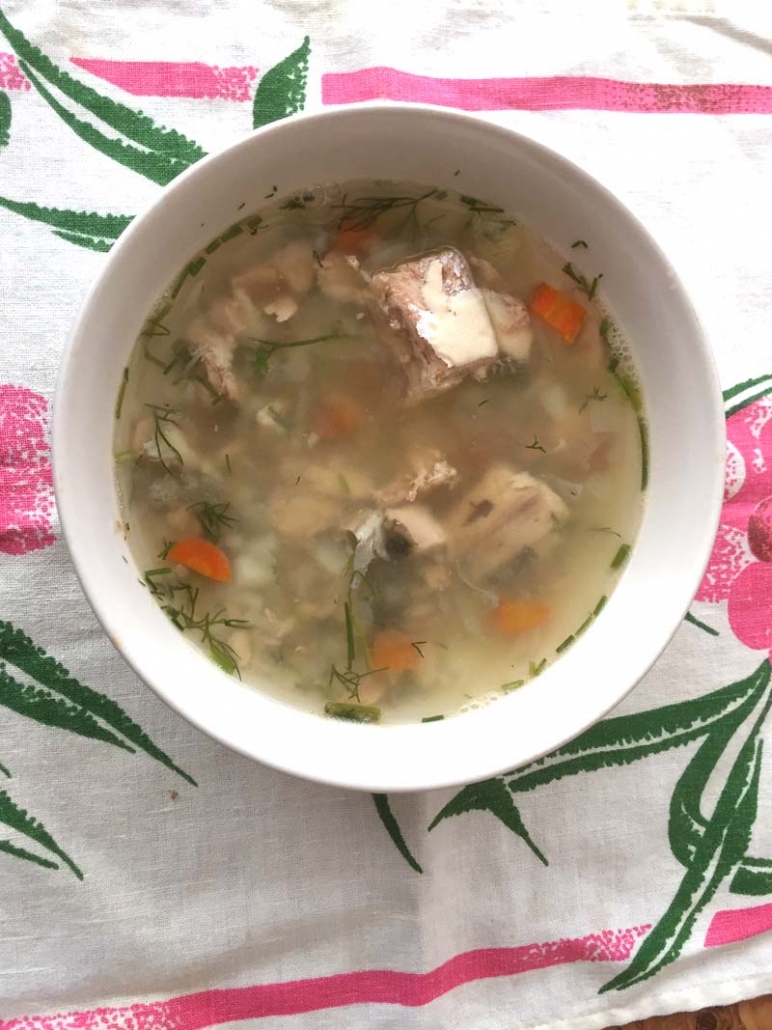 how to make canned salmon soup