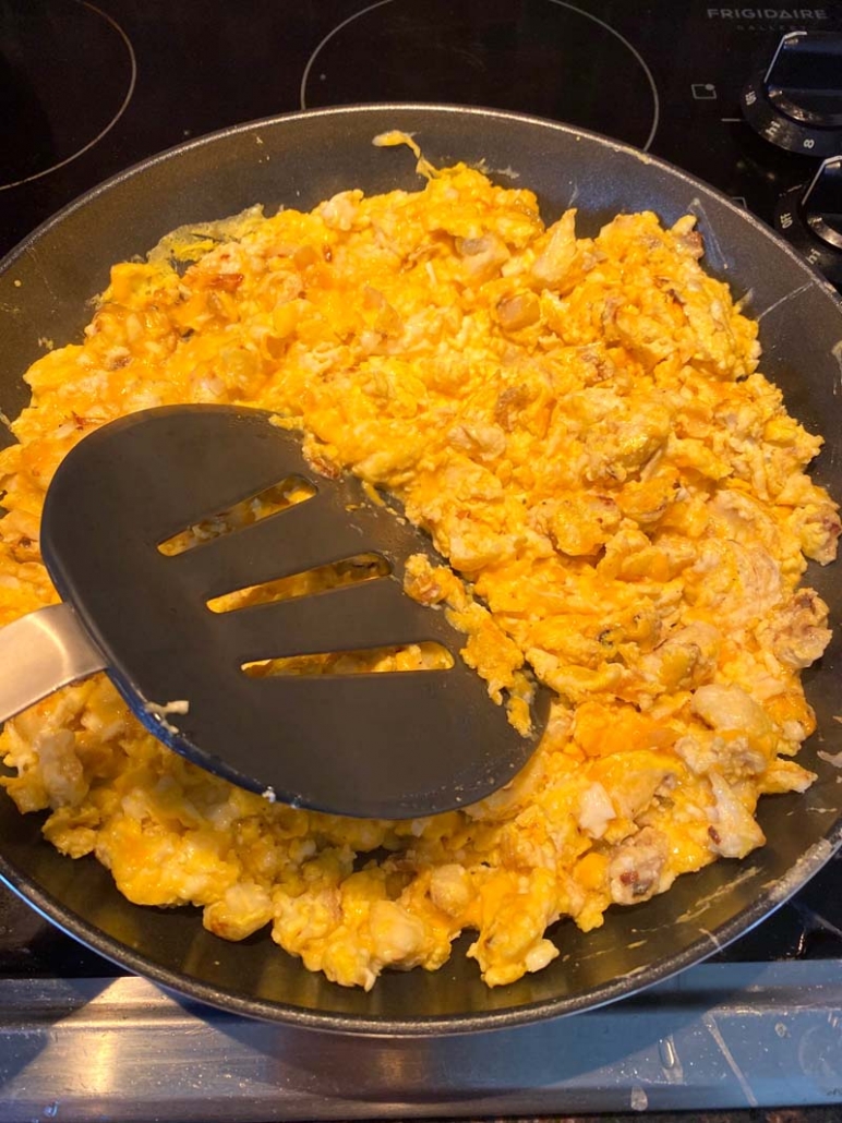 Cauliflower Scrambled Eggs