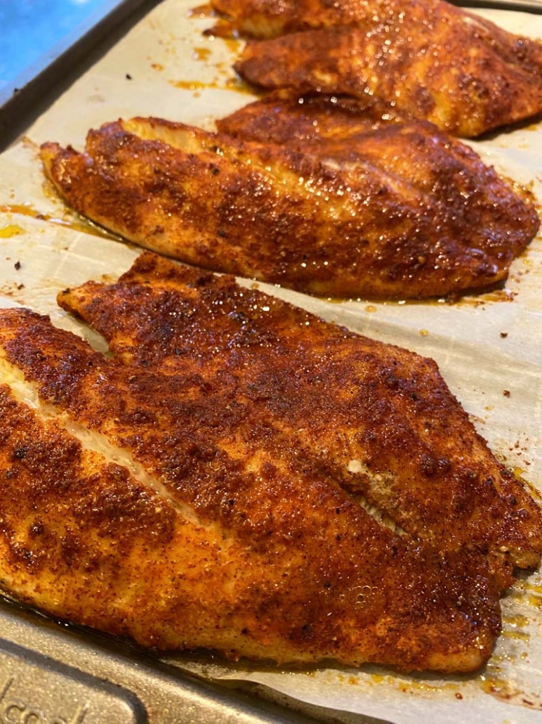 baked tilapia in the oven 