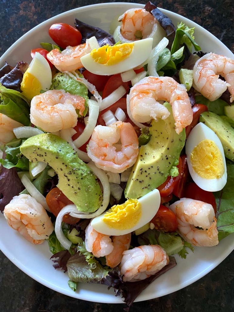 Shrimp Avocado Egg Salad