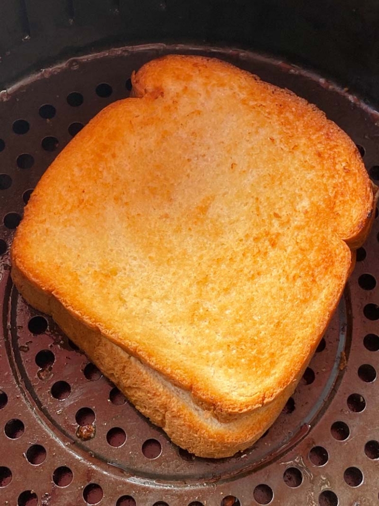 air fried grilled cheese