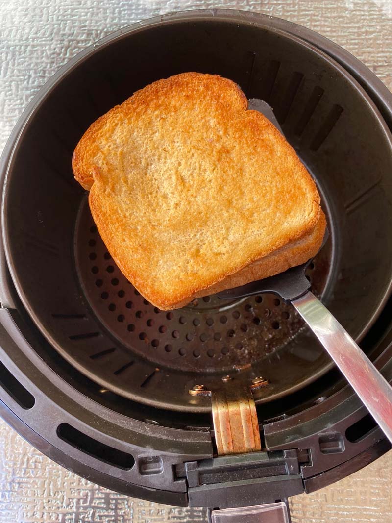Air Fryer Grilled Cheese Sandwich Melanie Cooks