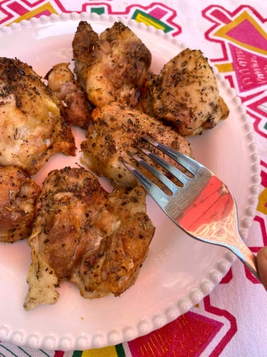 Air Fryer Boneless Skinless Chicken Thighs