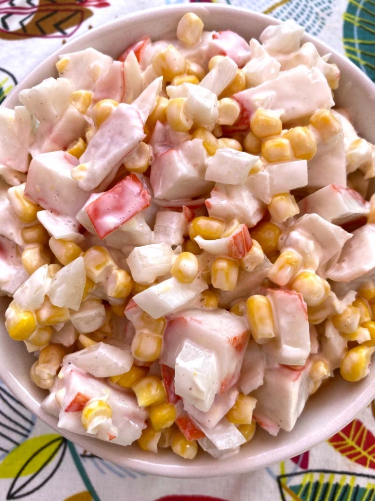 Imitation Crab And Canned Corn Salad Recipe