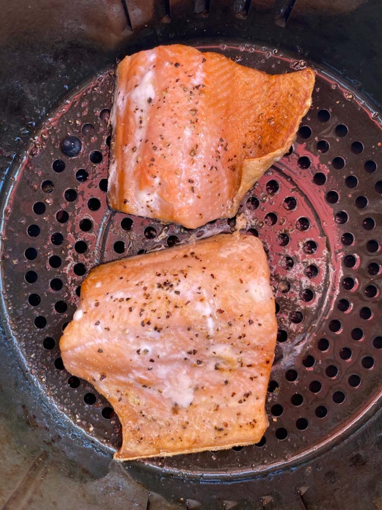 Air Fryer Frozen Salmon Recipe