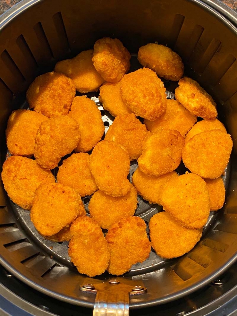 air fryer frozen chicken nuggets 