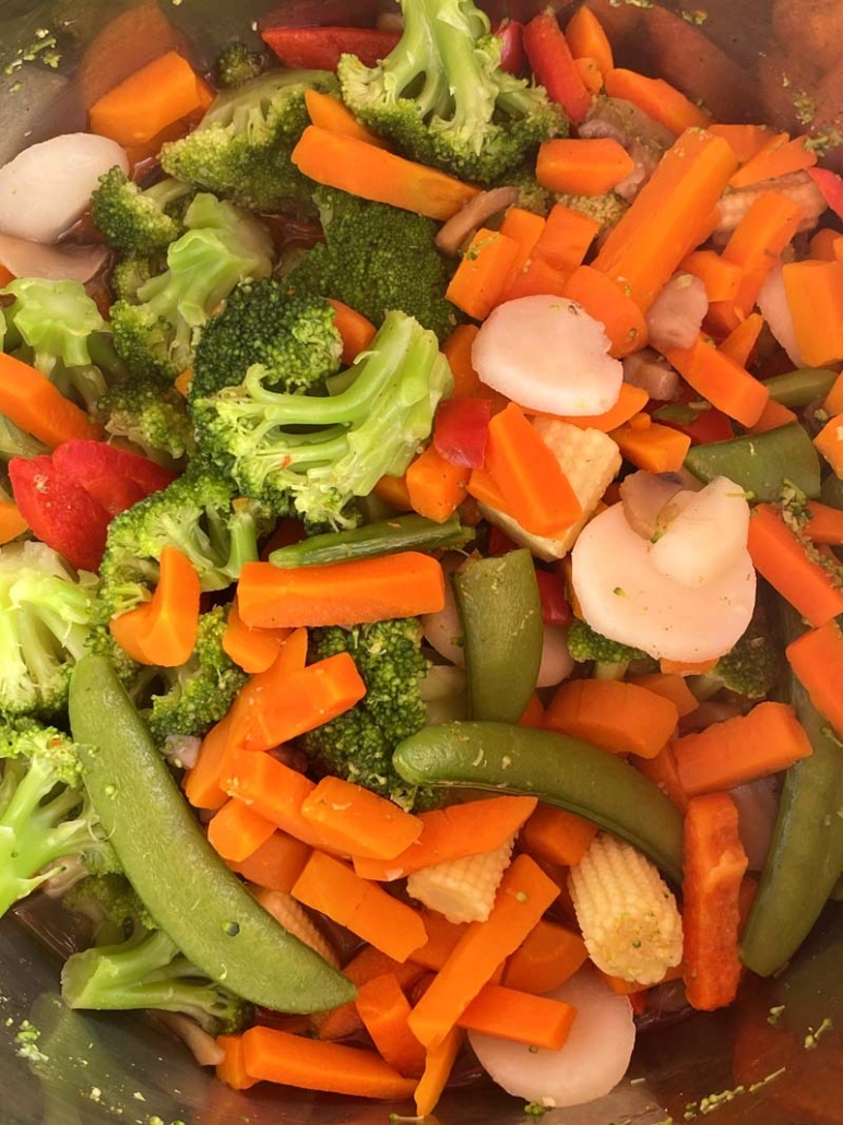 vegetable medley in the instant pot