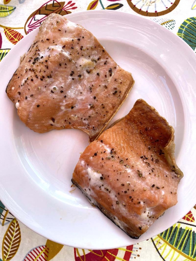 air fryer frozen salmon recipe