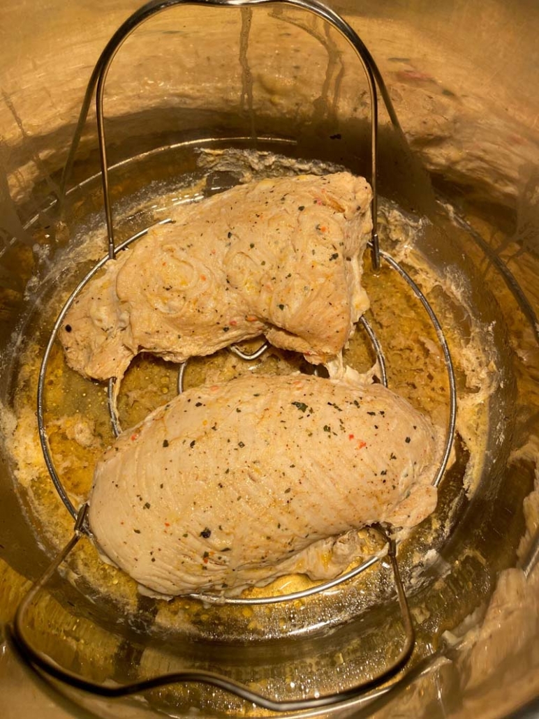 Cooked Turkey Breast in the Instant Pot 