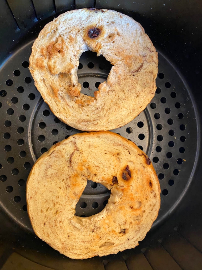 Toasting Bagels In The Air Fryer