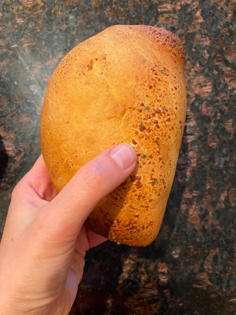 air fried calzone 