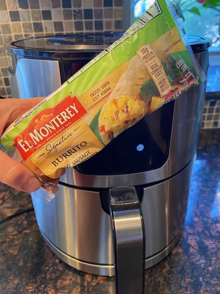 Cooking Frozen Breakfast Burrito In Air Fryer