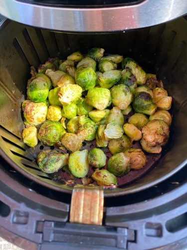 Air Fryer Frozen Brussels Sprouts