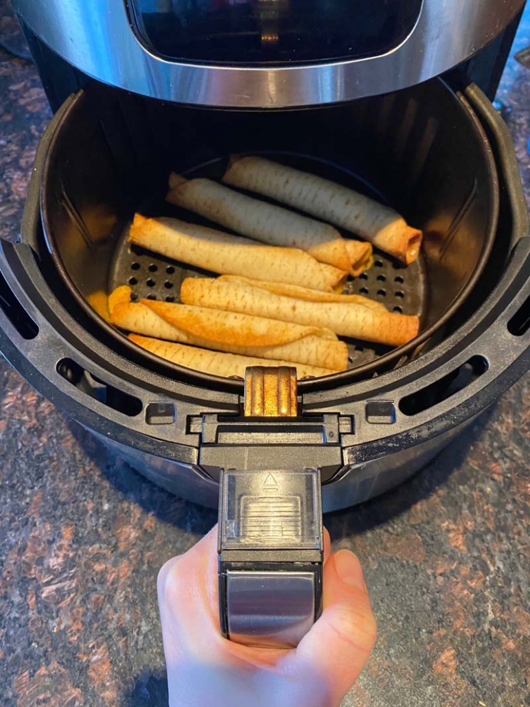 cooking frozen taquitos in the air fryer 