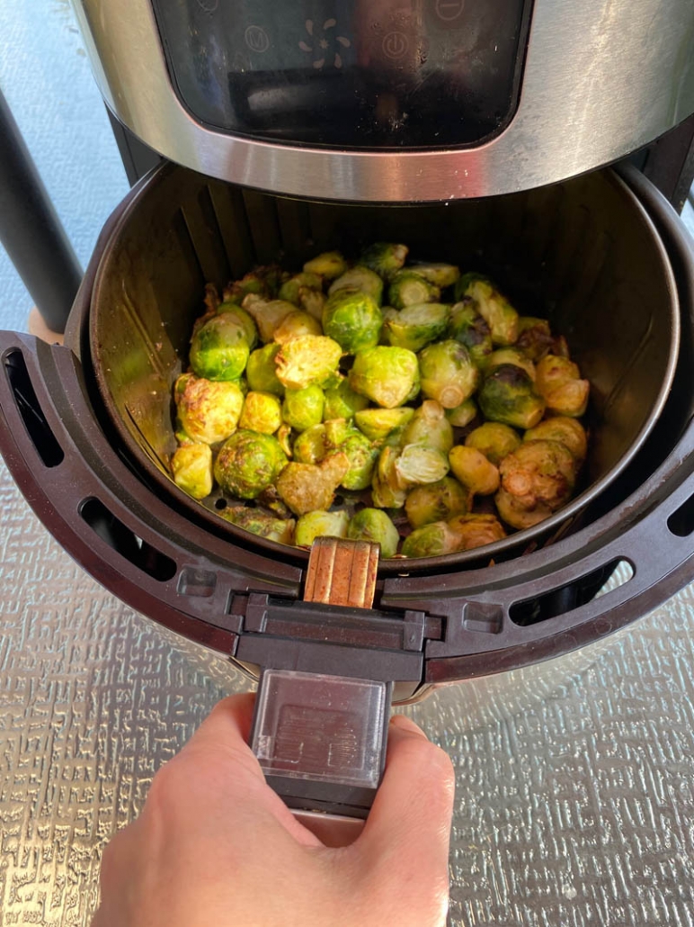 cooking brussel sprouts in air fryer