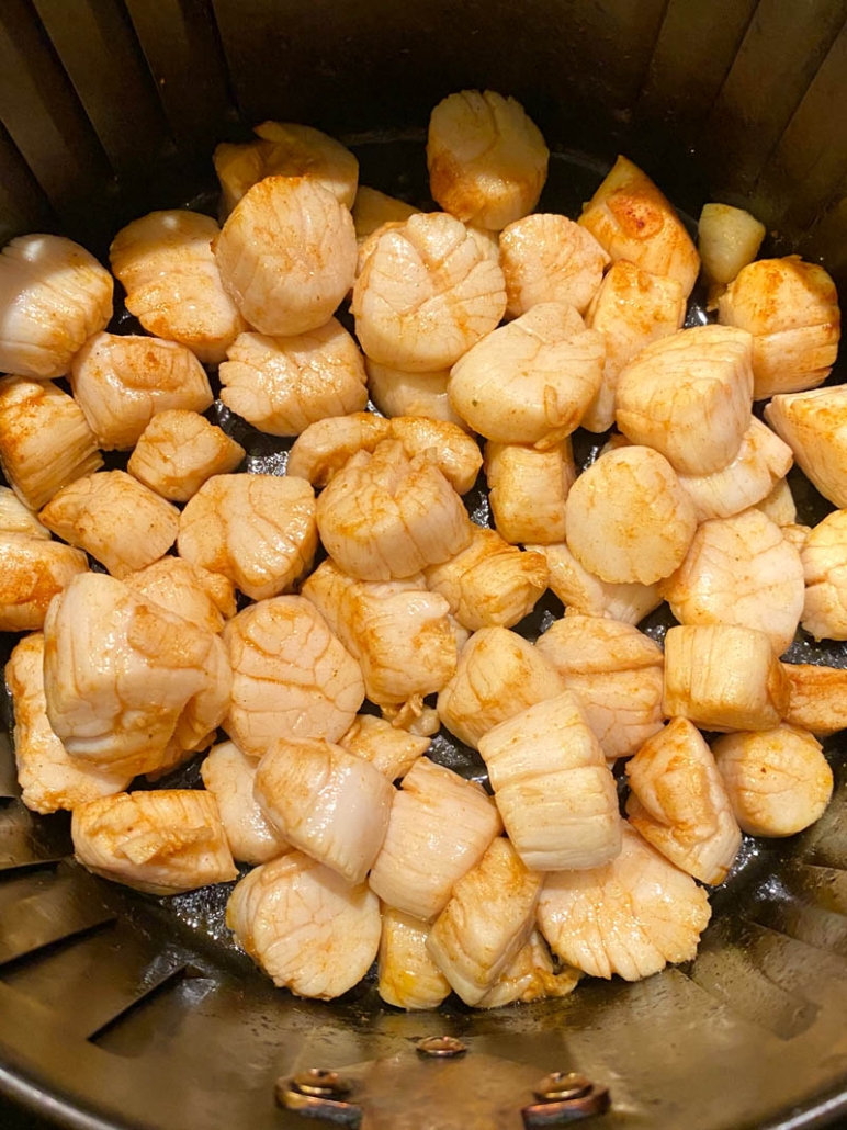 air fryer scallops