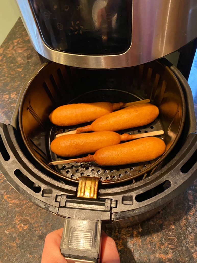 corn dogs in the air fryer 