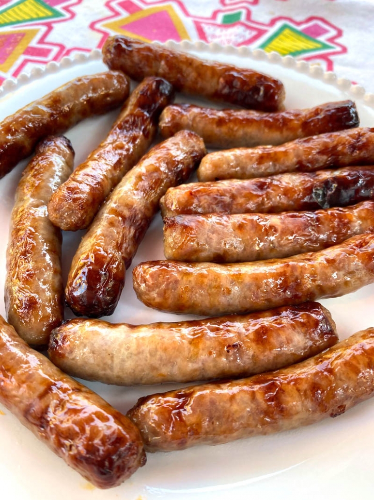 air fried frozen breakfast sausage
