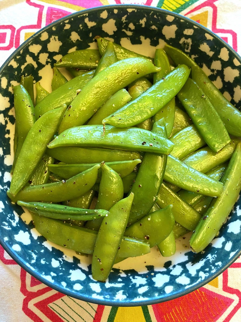 sugar snap peas in the instant pot