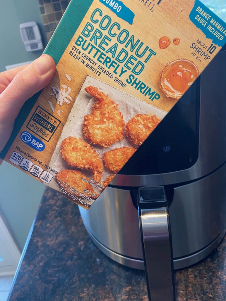 Air Fryer Frozen Coconut Shrimp Melanie Cooks