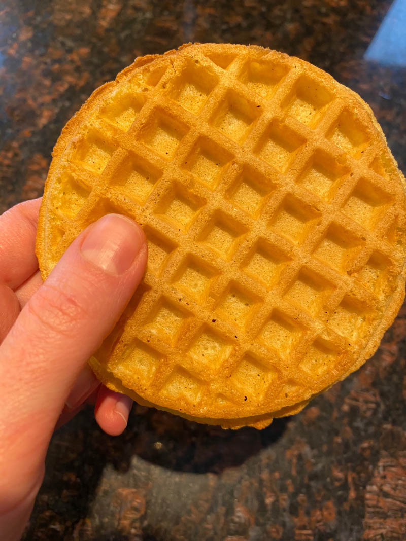 Frozen Waffles In The Air Fryer (Eggo Waffles) Melanie Cooks