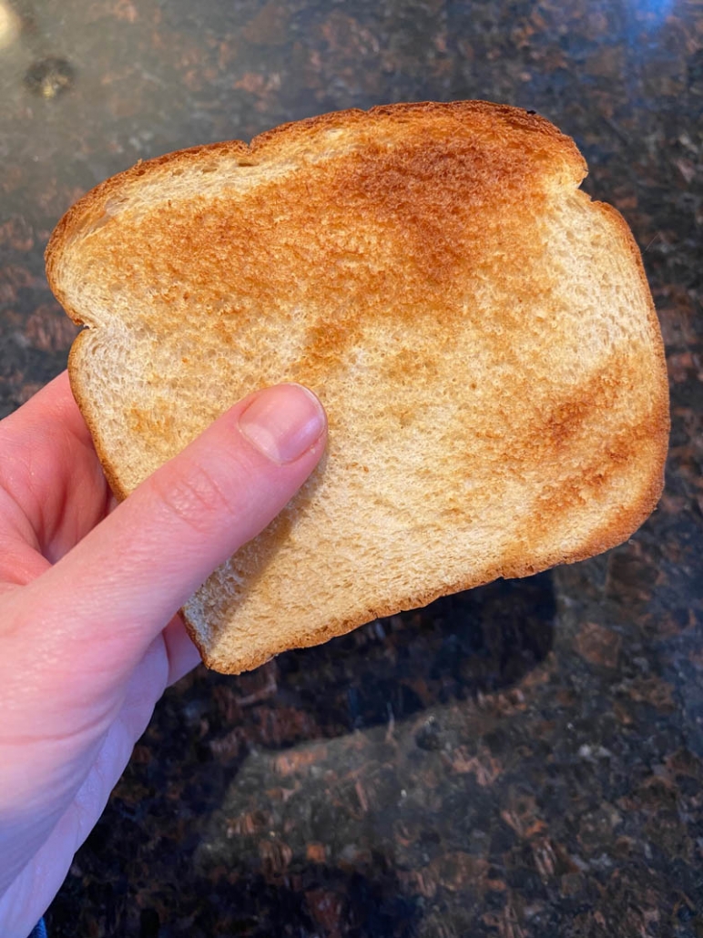 air fryer toasted bread 