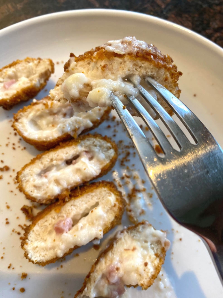 cooked frozen chicken cordon bleu