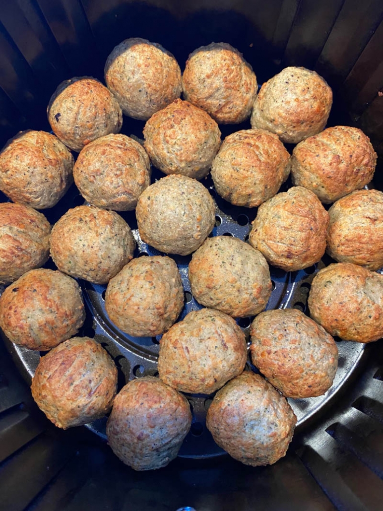 air fryer frozen meatballs