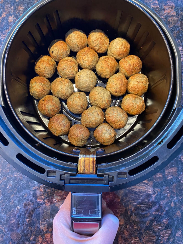 Air Fryer Frozen Meatballs