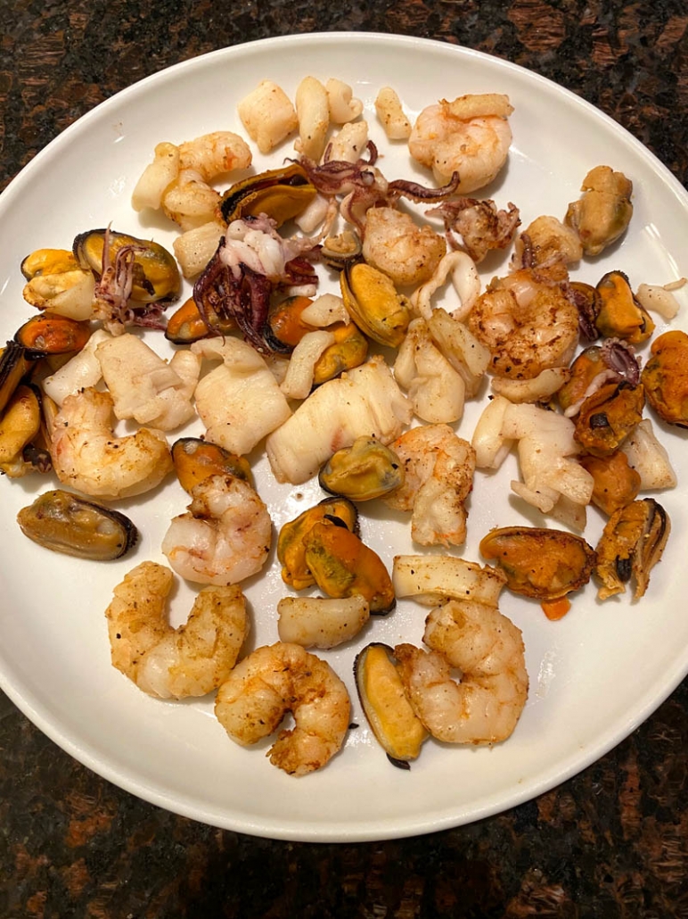 Instant Pot Frozen Seafood Medley – Melanie Cooks