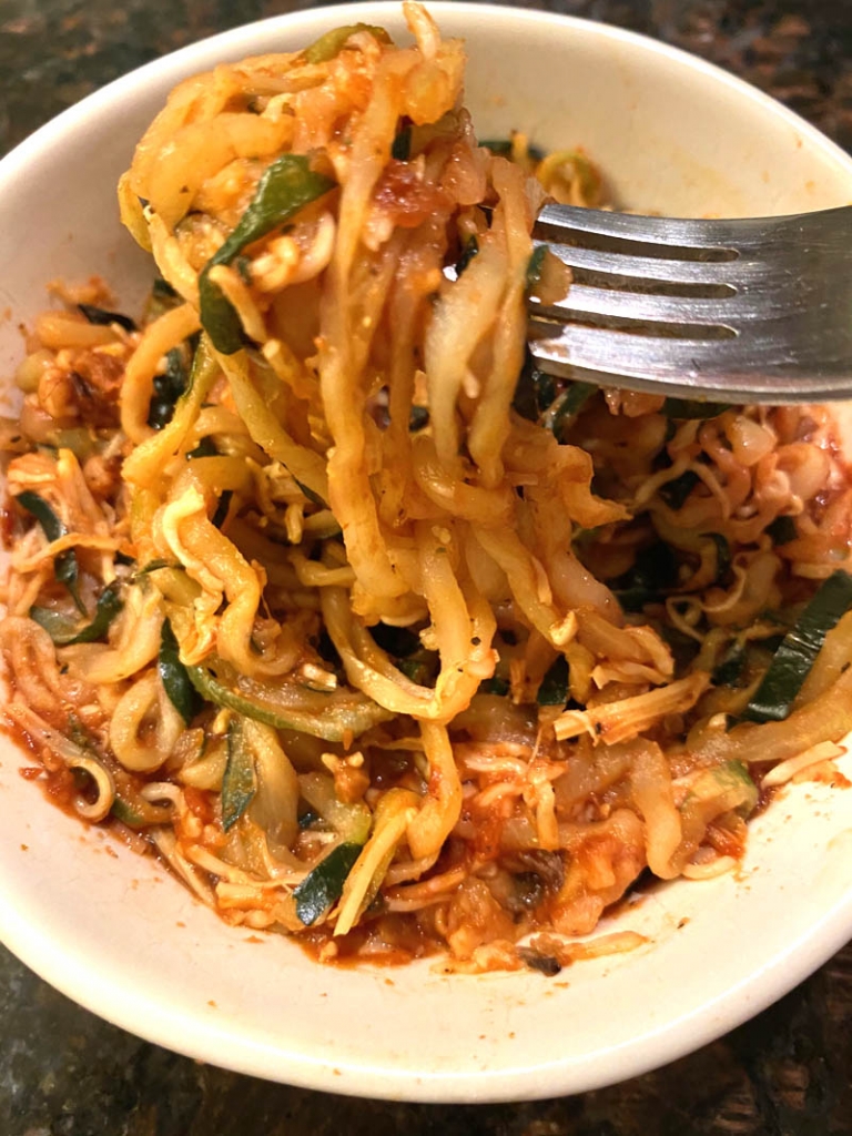 Air Fryer Frozen Zucchini Noodles