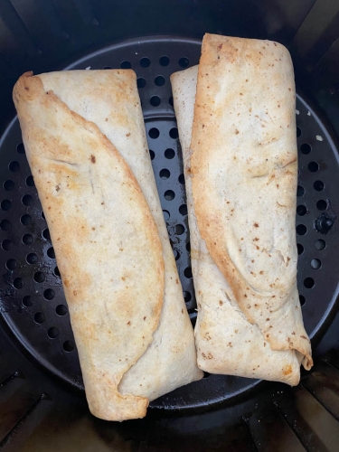 Air Fryer Frozen Trader Joe's Chicken Burritos