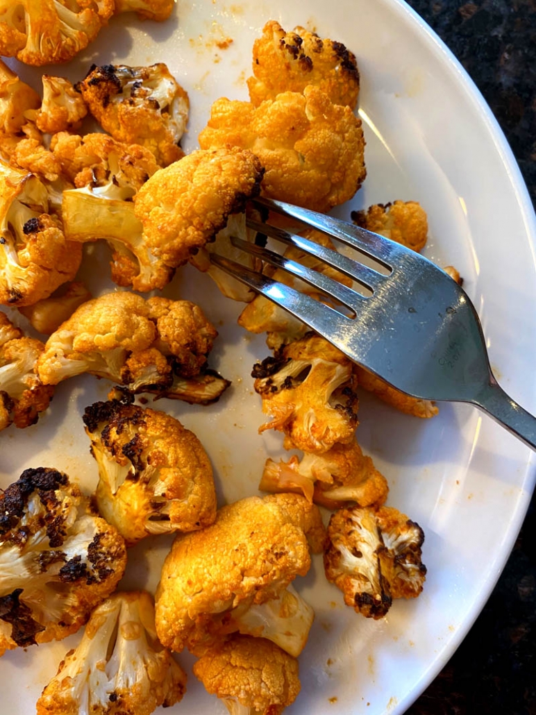 Air Fryer Buffalo Cauliflower