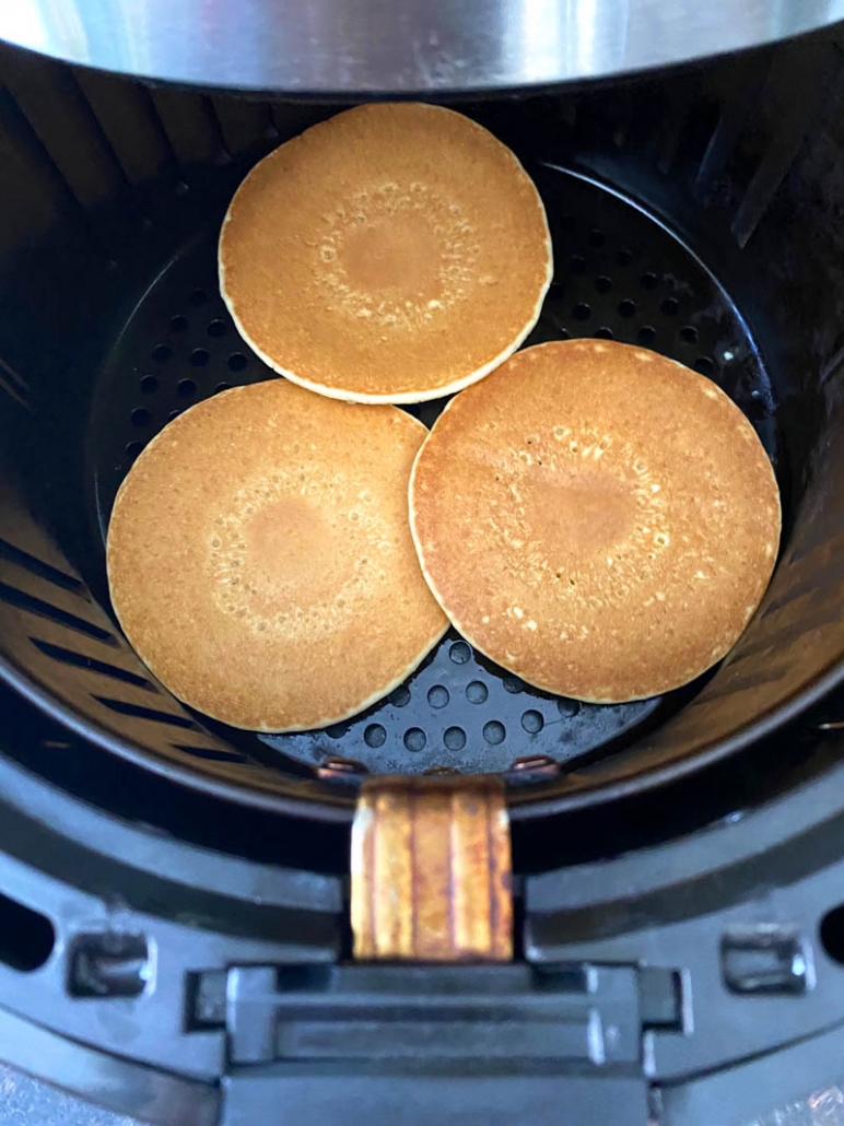 freezer pancakes in the air fryer