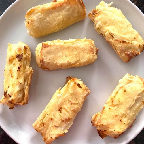 Air Fryer Frozen Cheese Blintzes Melanie Cooks