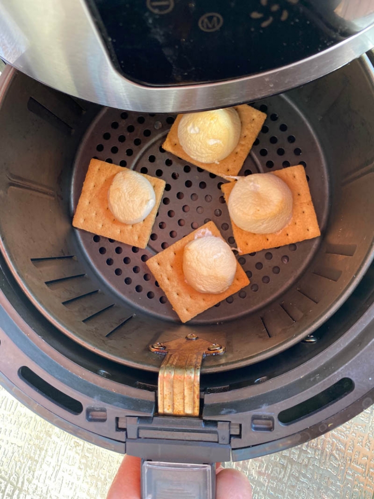 How to make s'mores in the air fryer