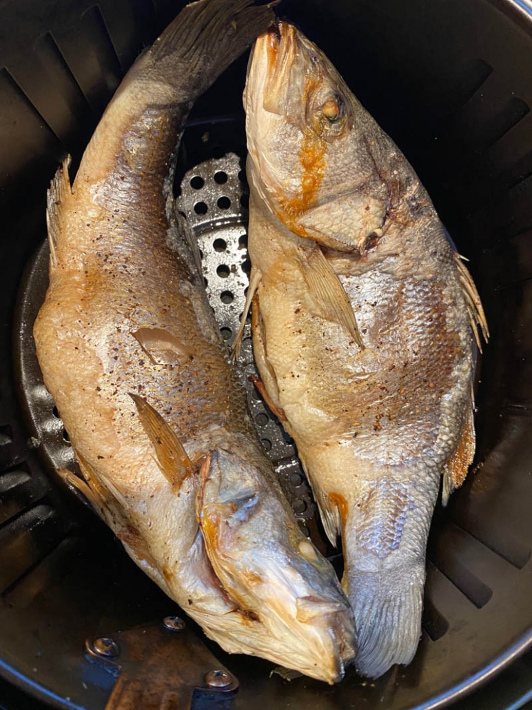 air fryer whole fish