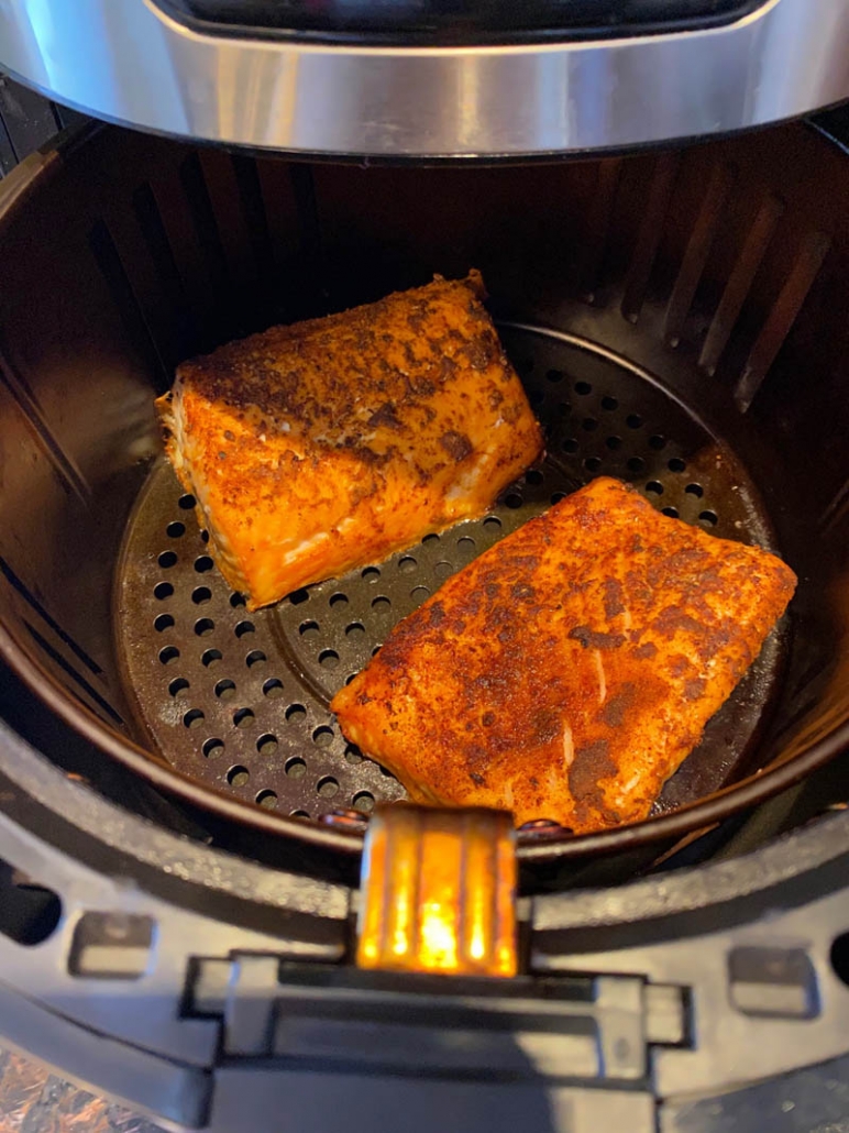 baked salmon in the air fryer 