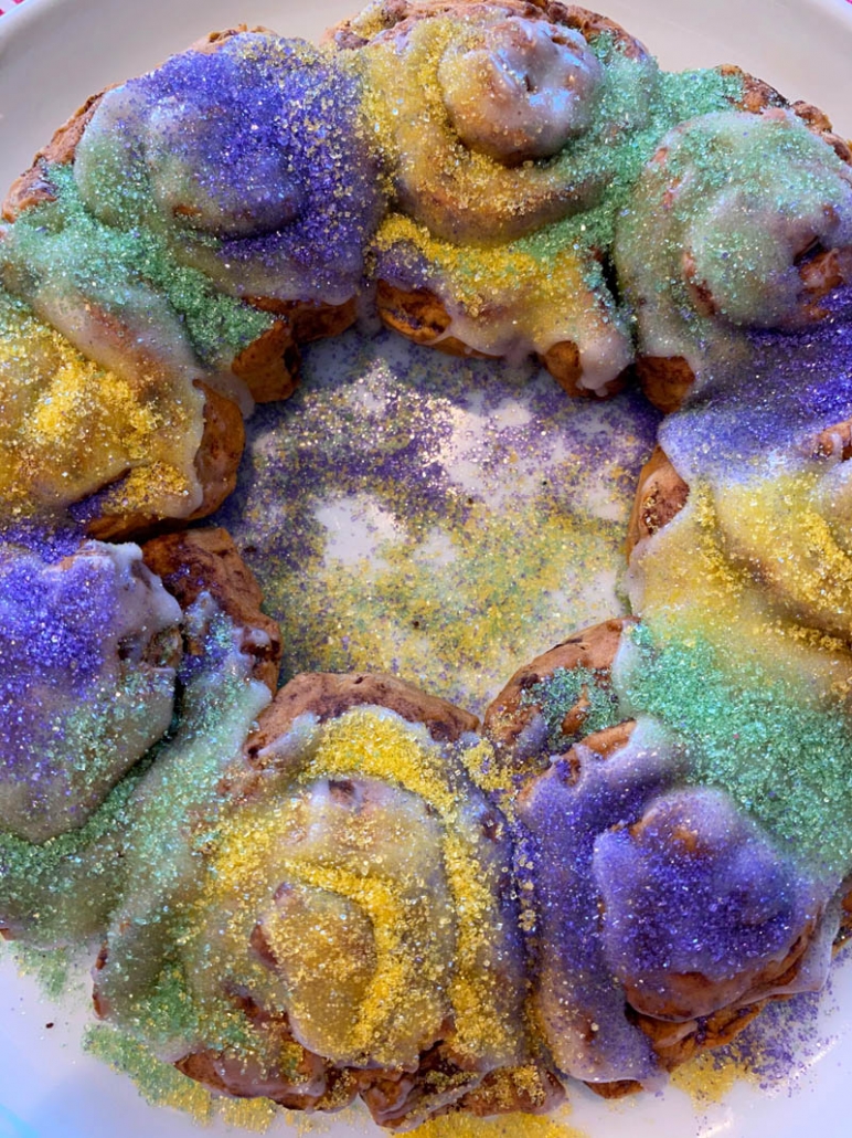 king cake mardi gras recipe 