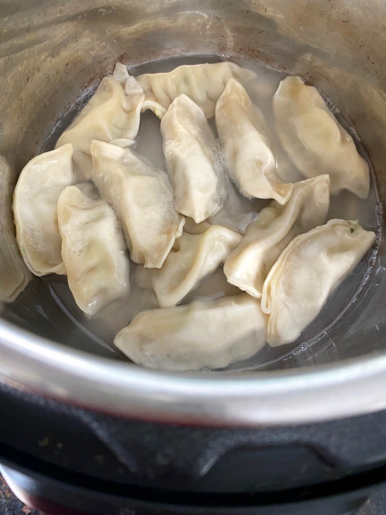 cooking frozen potstickers 