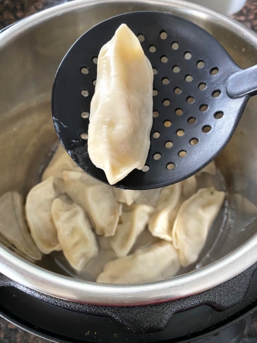 Instant Pot Frozen Potstickers