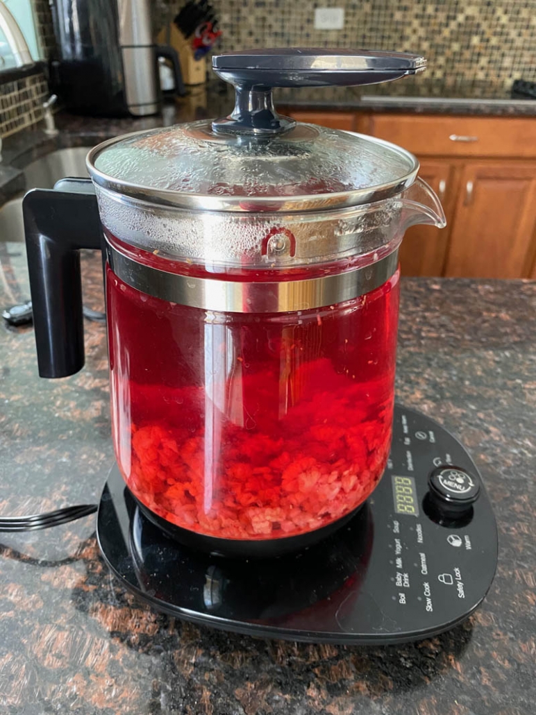 raspberry infused water recipe