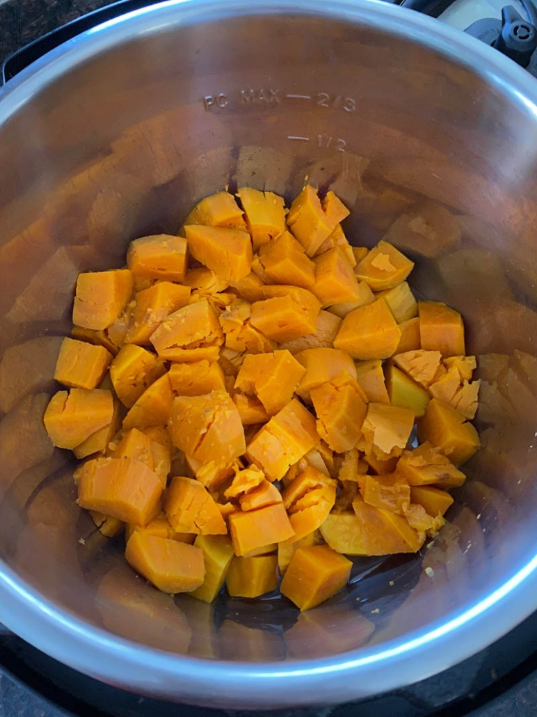 Steamed Instant Pot Sweet Potatoes 