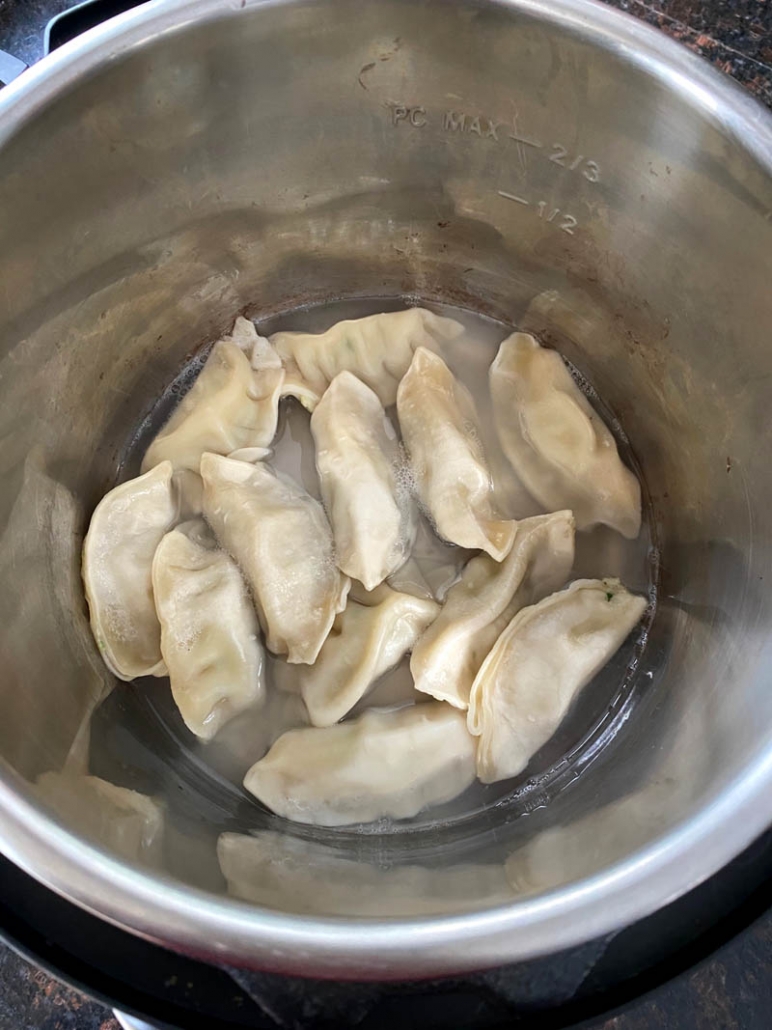 Instant Pot Steamed Dumplings - Herbivore Cucina